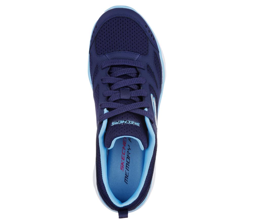 Women Skechers Summits - Suited Sneakers Navy / Blue  USA |  0928-TJKUB