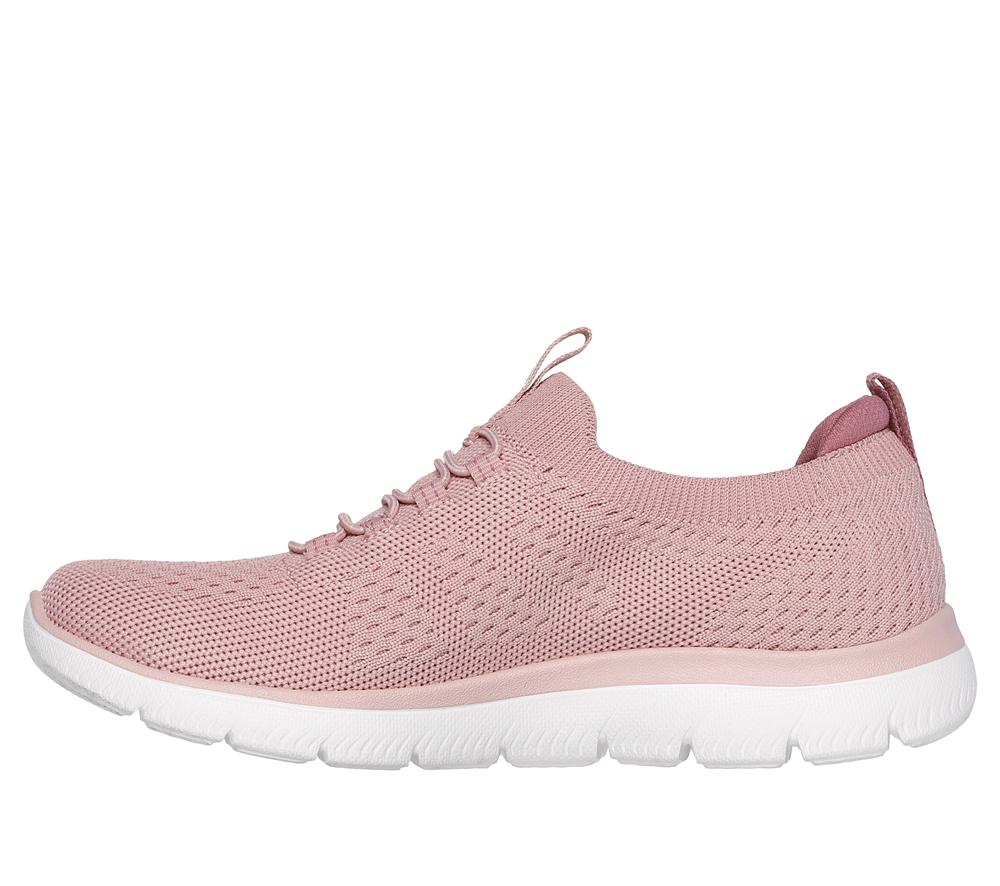 Women Skechers Summits - Top Player Slip On Shoes Rose  USA |  5421-TXIWL