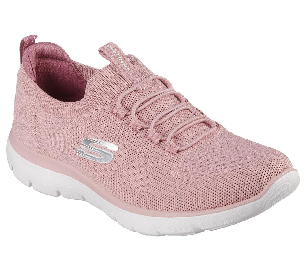 Women Skechers Summits - Top Player Slip On Shoes Rose  USA |  5421-TXIWL