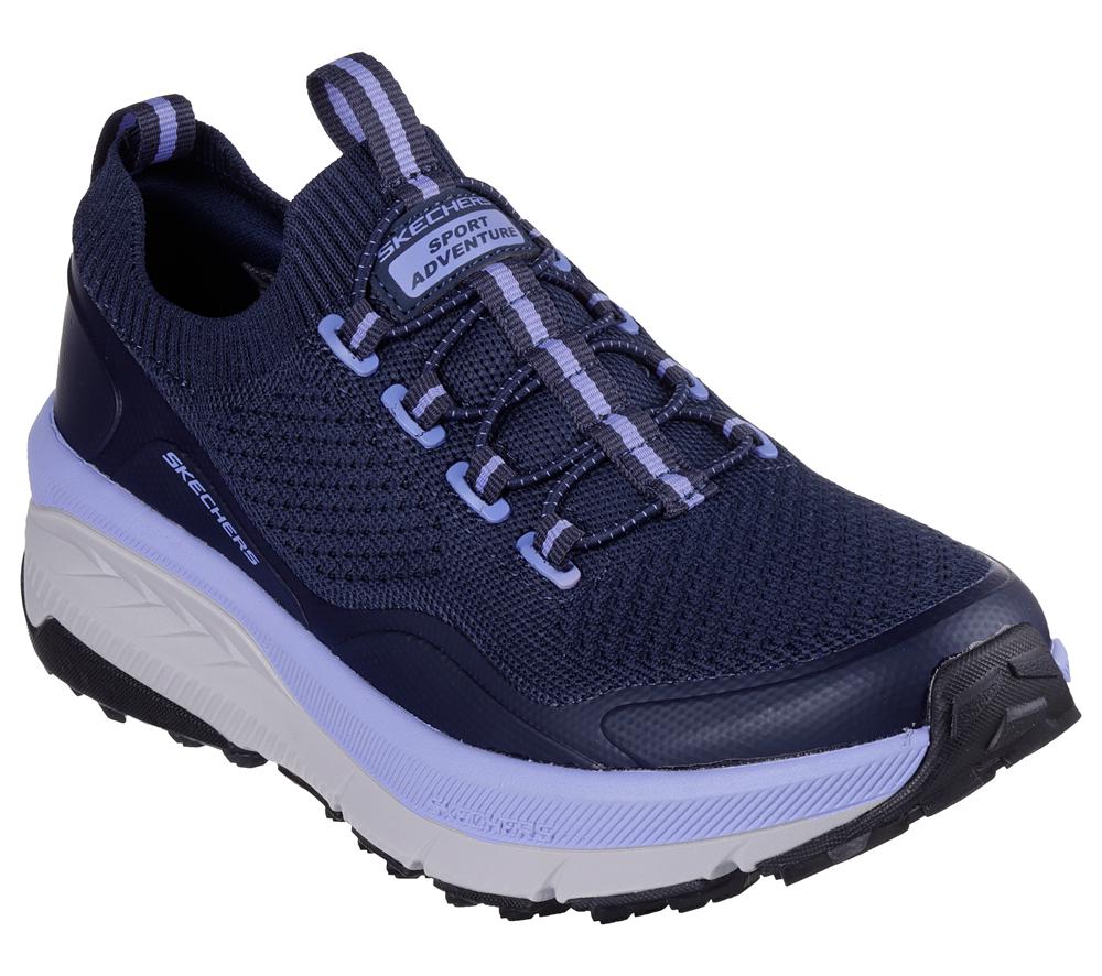 Women Skechers Switch Back - Zenventure Slip On Shoes Navy  USA |  4865-YQNOH