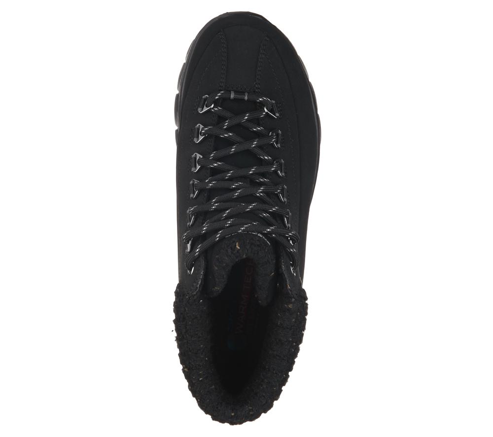 Women Skechers Synergy - Winter Nights Boots Black  USA |  9247-QIUSY