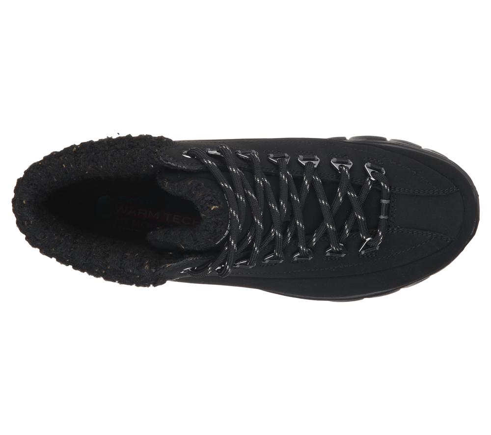 Women Skechers Synergy - Winter Nights Boots Black  USA |  9247-QIUSY