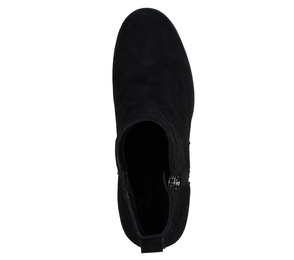 Women Skechers Taxi - Out In Town Boots Black  USA |  5367-LCEGY