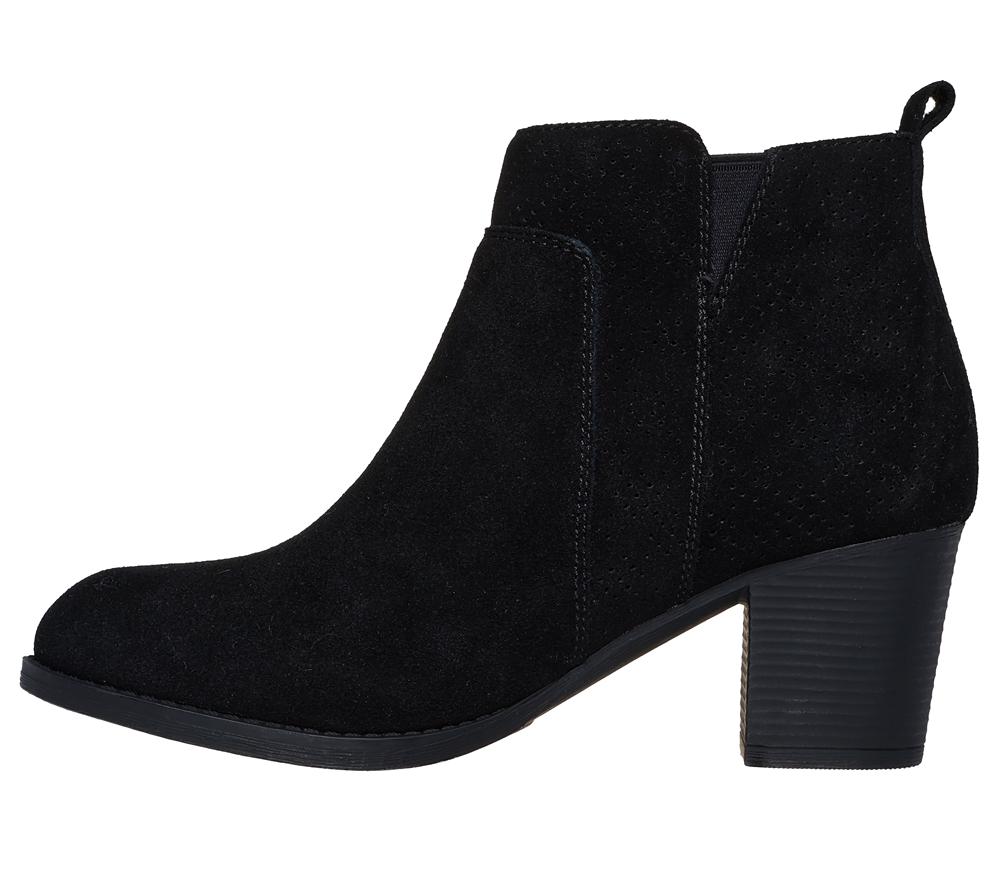 Women Skechers Taxi - Out In Town Boots Black  USA |  5367-LCEGY