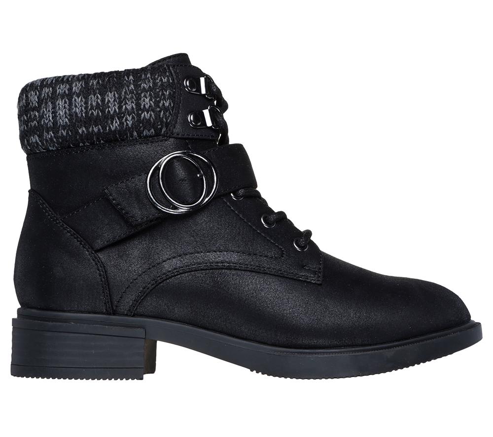 Women Skechers Tenley - Dreaming Of Fall Boots Black  USA |  2708-QSPIL