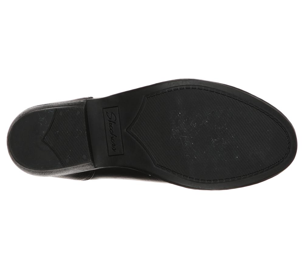 Women Skechers Texas - Fall Crush Boots Black  USA |  8320-DXAVO