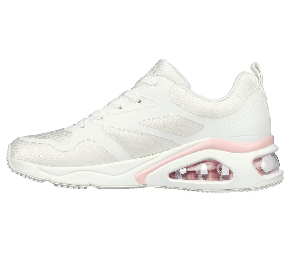 Women Skechers Tres-Air Uno - Revolution-Airy Sneakers White  USA |  8694-CPEKJ