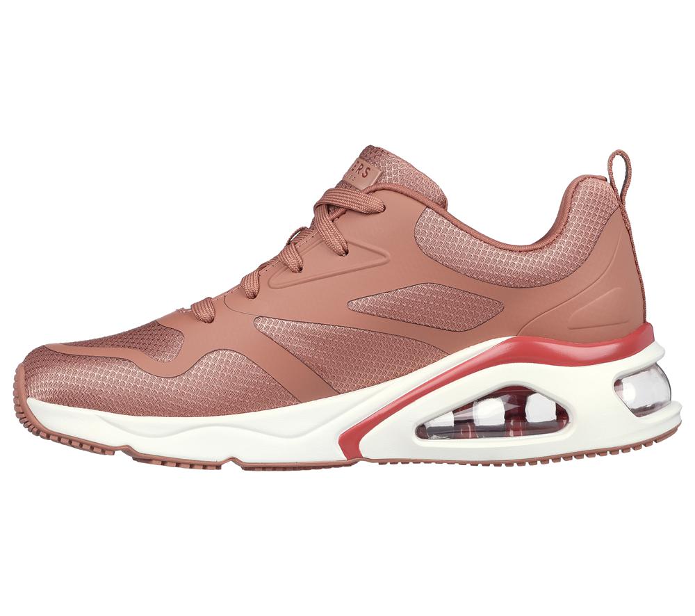 Women Skechers Tres-Air Uno - Revolution-Airy Sneakers Clay Coral  USA |  6780-YBSAH