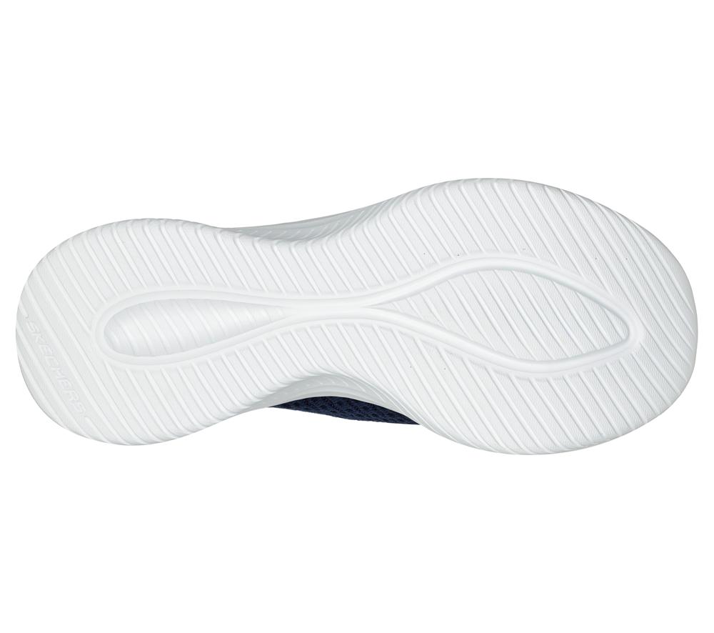 Women Skechers Ultra Flex 3.0 - Classy Charm Slip On Shoes Navy  USA |  6759-MZGBI