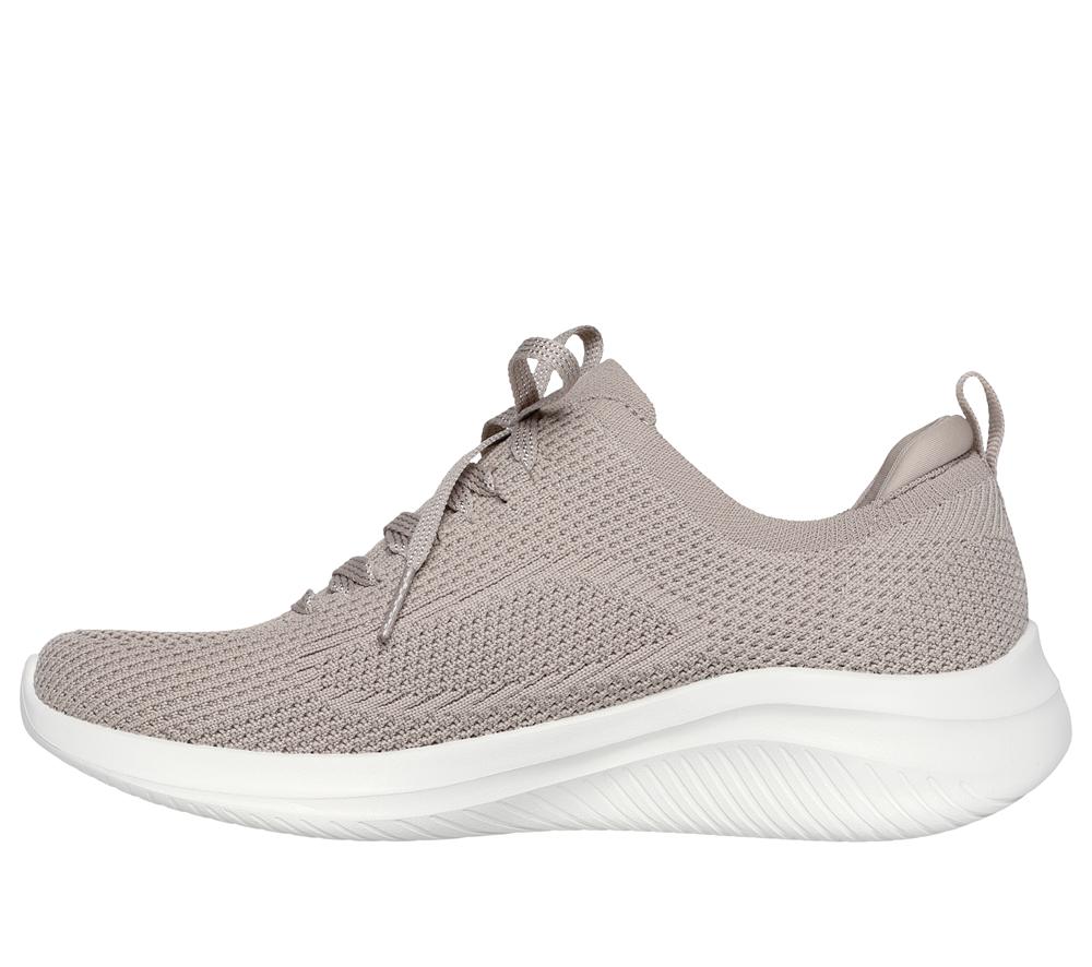 Women Skechers Ultra Flex 3.0 - Daily Choice Sneakers Taupe Brown  USA |  0428-WMCVA