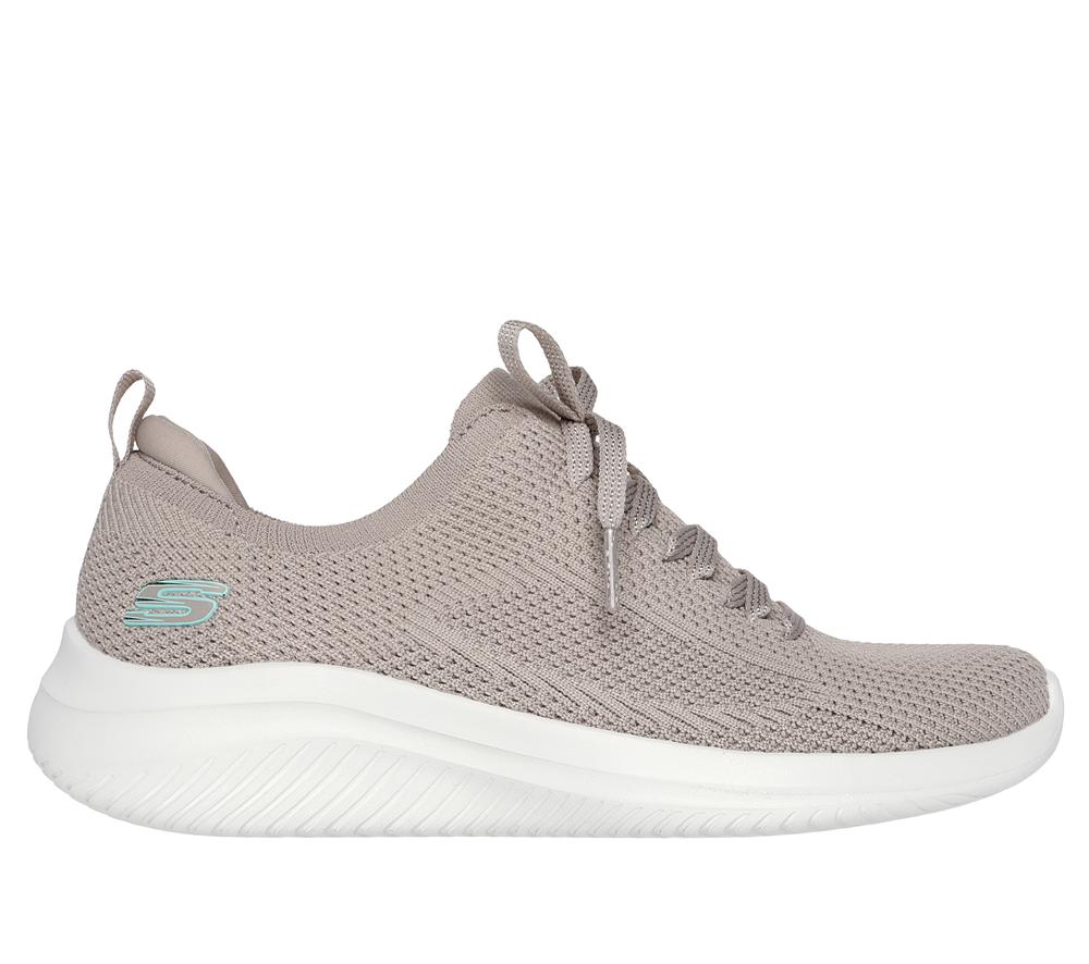 Women Skechers Ultra Flex 3.0 - Daily Choice Sneakers Taupe Brown  USA |  0428-WMCVA
