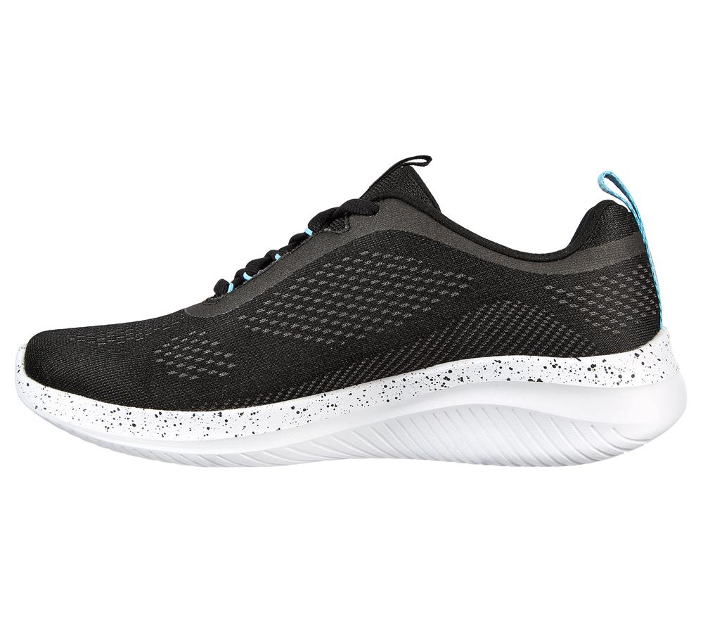 Women Skechers Ultra Flex 3.0 - New Horizons Lace Up Shoes Blue / Light Blue  USA |  4072-HDKZM
