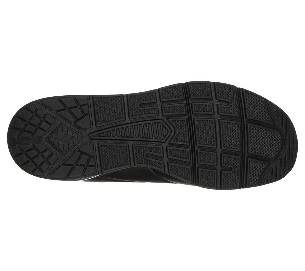 Women Skechers Uno 2 - Air Around You Wedges Black  USA |  4023-VJCEP