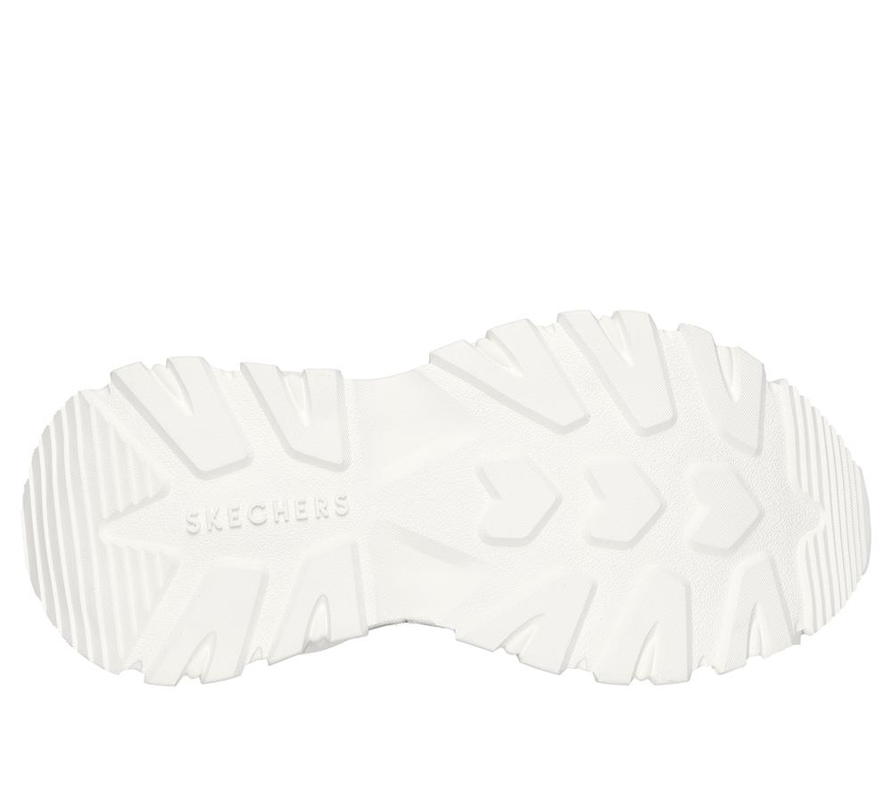 Women Skechers Uno Chaos Lace Up Shoes White  USA |  9645-DMANZ