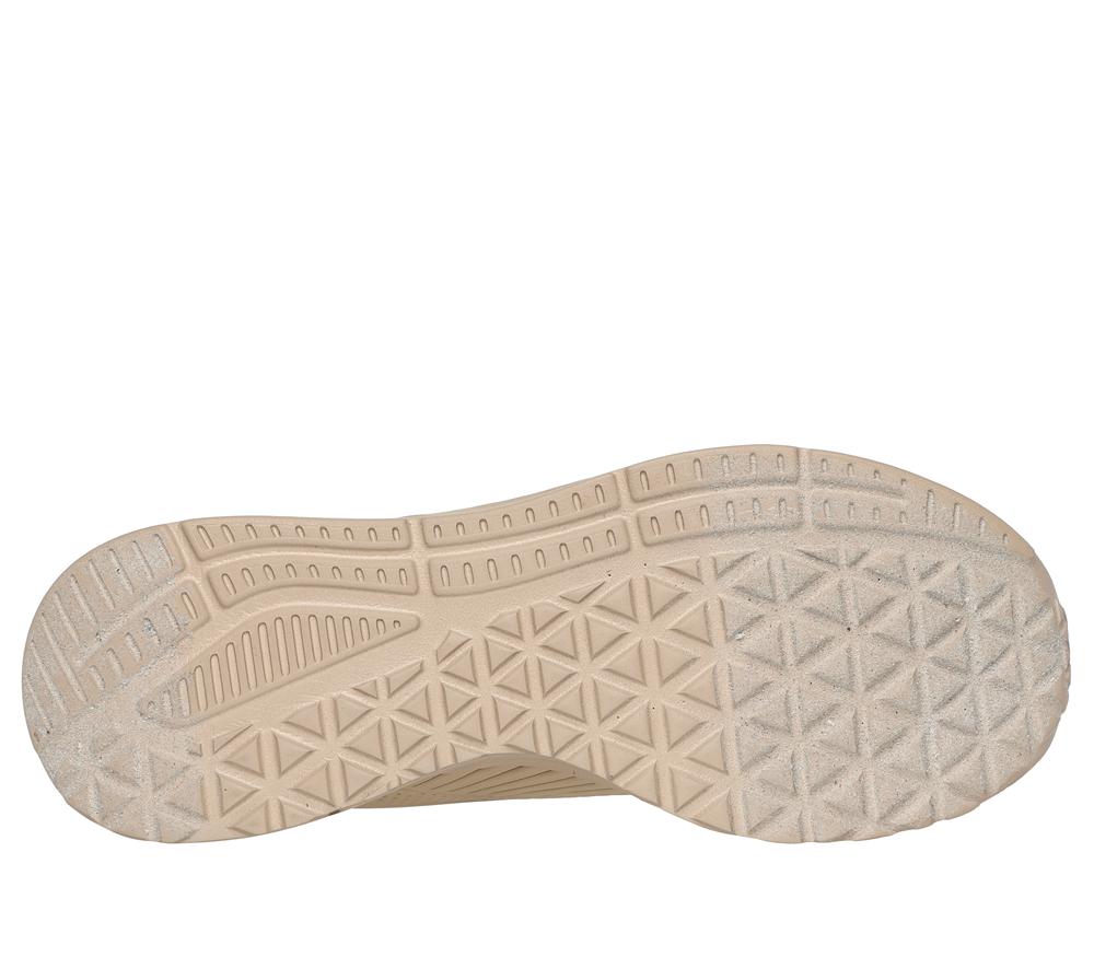 Women Skechers Uno Lite - Lighter One Lace Up Shoes Taupe Brown  USA |  9016-RCTYI
