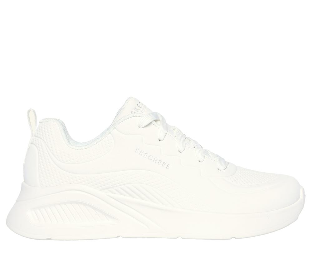 Women Skechers Uno Lite - Lighter One Wedges White  USA |  7956-YXECN
