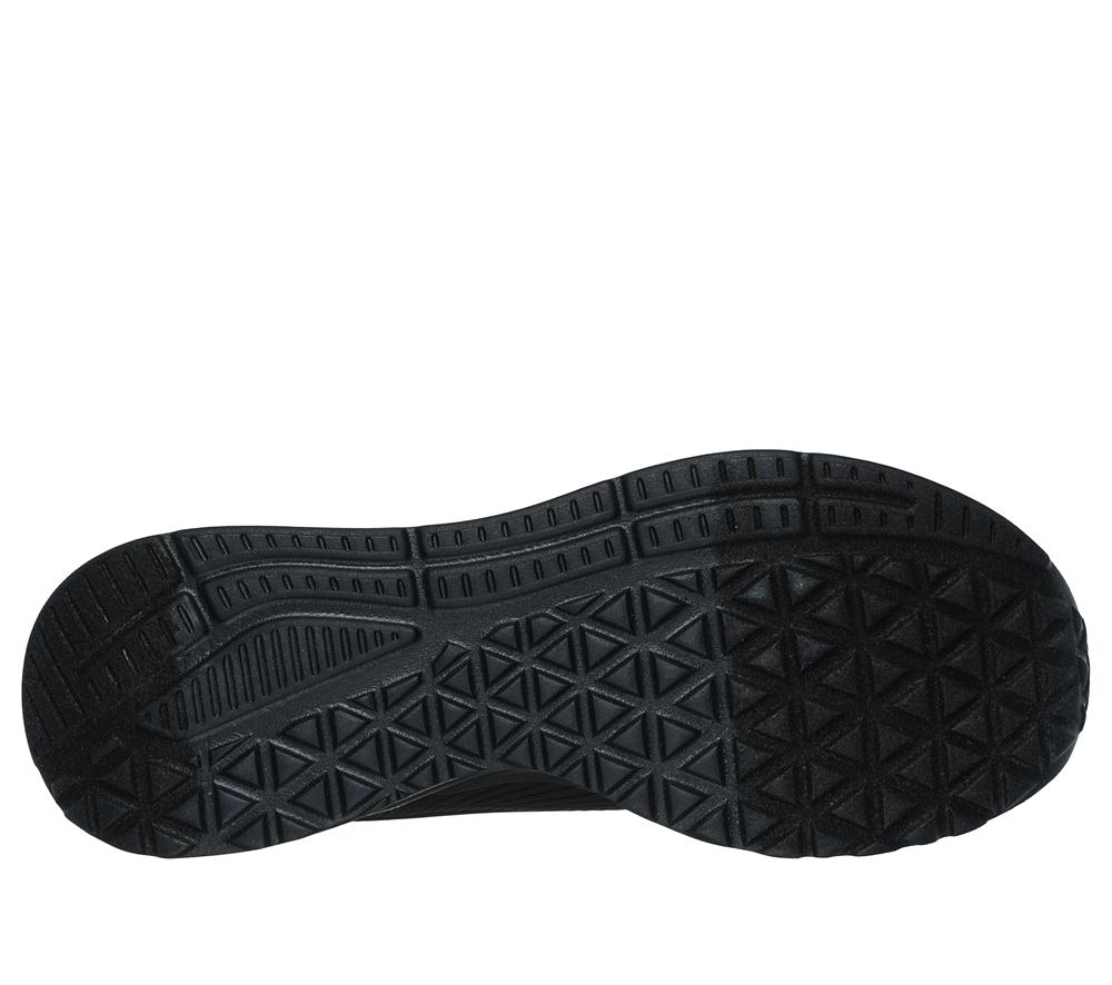Women Skechers Uno Lite - Lighter One Wedges Black  USA |  4368-DZEAW