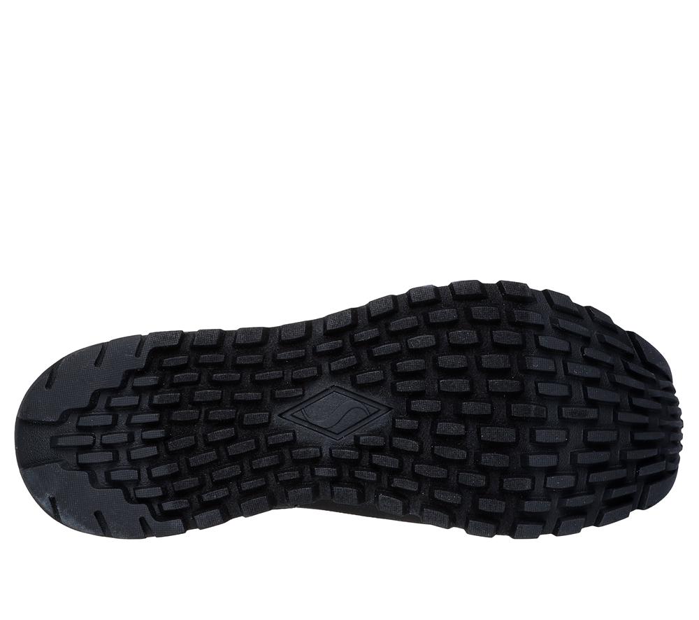 Women Skechers Uno Rugged - Dancing N The Rain Boots Black  USA |  7836-QHCYZ