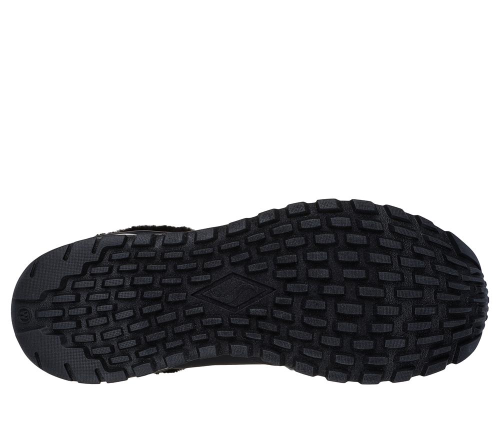 Women Skechers Uno Rugged - Fall Air Boots Black  USA |  9713-CBRES