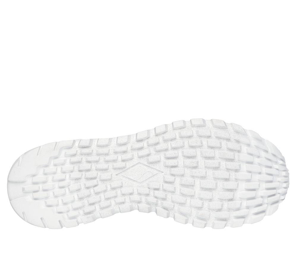 Women Skechers Uno Rugged - Fall Shimmer Boots White / Rose Gold  USA |  0356-GHFAX