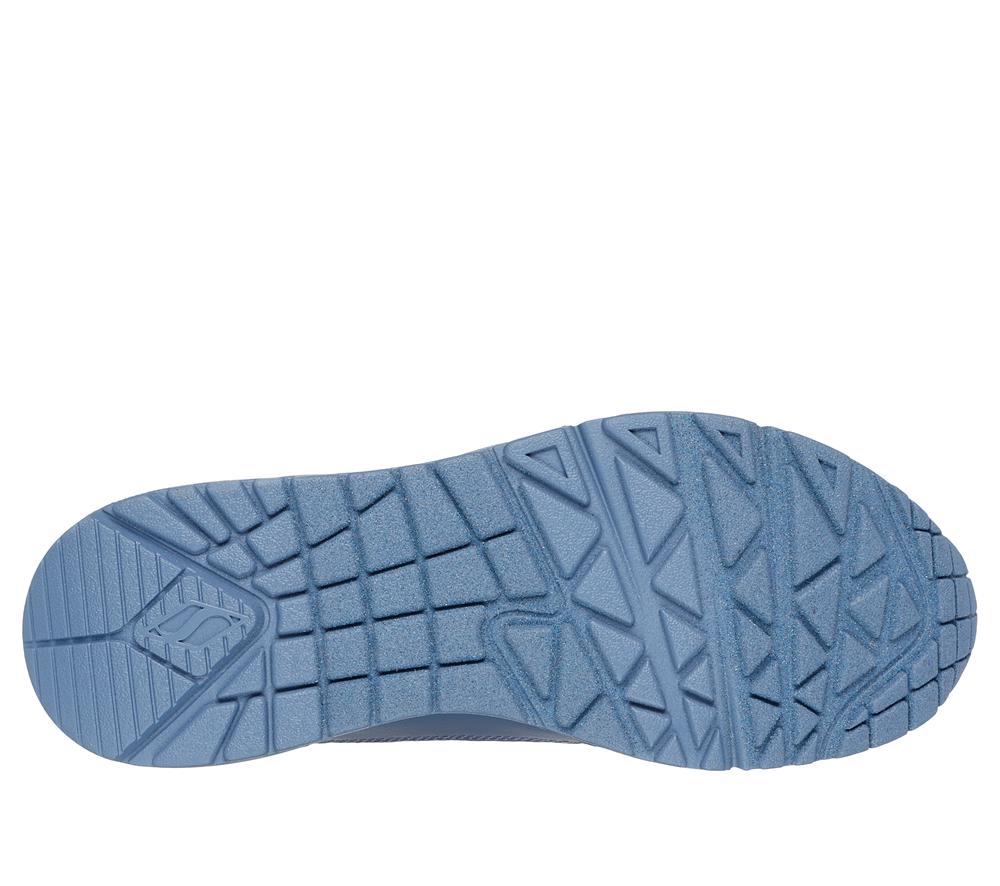 Women Skechers Uno - Galactic Gal Wedges Slate Light Navy Blue  USA |  0295-ZUPTL