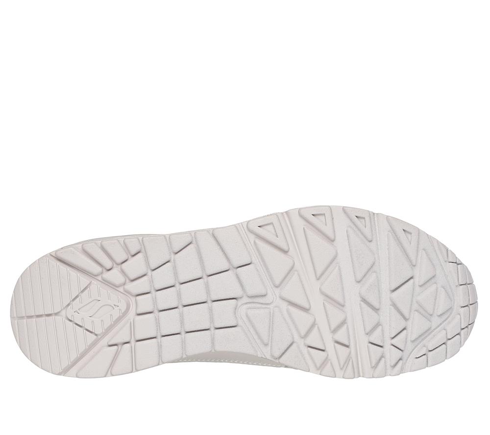 Women Skechers Uno - Galactic Gal Wedges Off White  USA |  5497-UHSFO