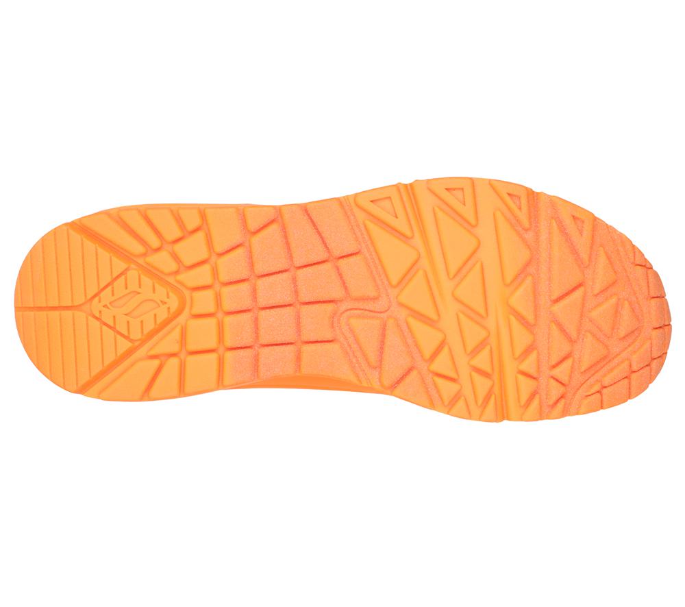 Women Skechers Uno - Night Shades Wedges Neon Orange  USA |  8304-MQIUZ
