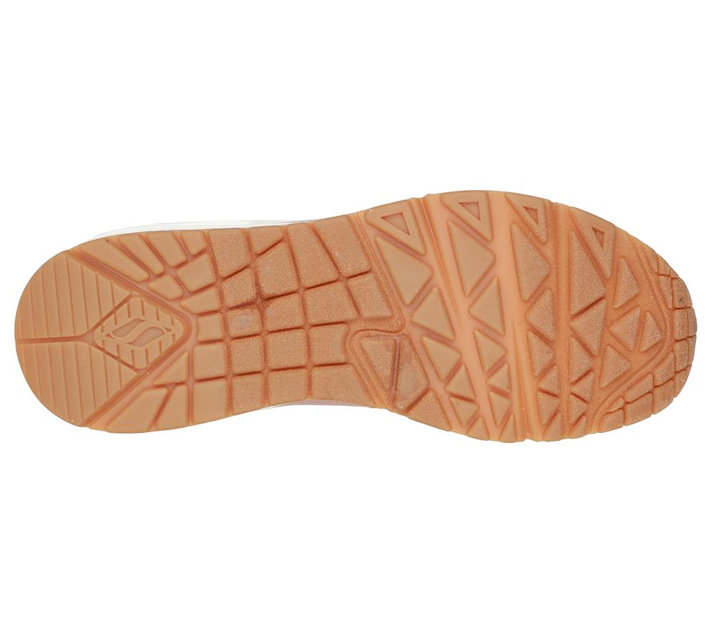 Women Skechers Uno - Stand on Air Lace Up Shoes Blush Pink  USA |  7612-QAXTZ