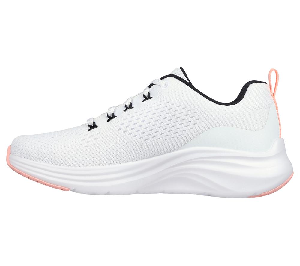 Women Skechers Vapor Foam - Fresh Trend Sneakers White / Black / Coral  USA |  8136-GBOVK