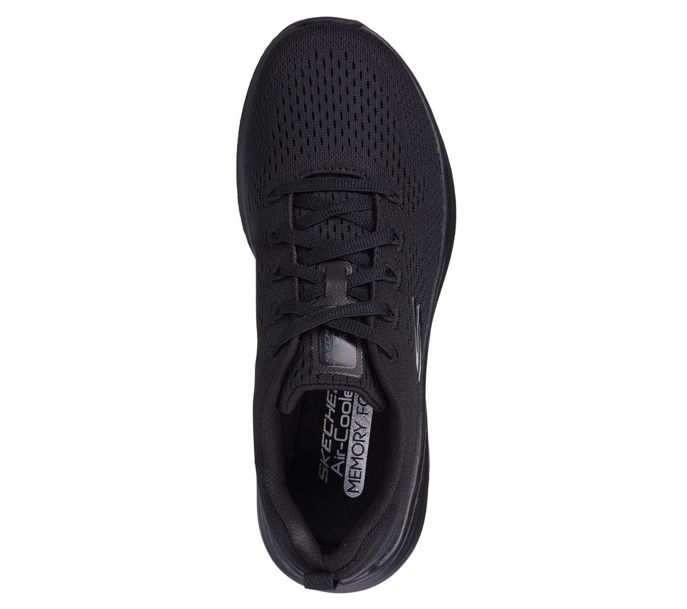 Women Skechers Vapor Foam - Fresh Trend Sneakers Black  USA |  5732-ANSTK