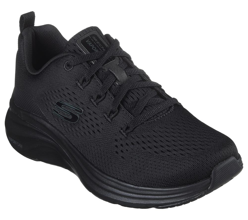 Women Skechers Vapor Foam - Fresh Trend Sneakers Black  USA |  5732-ANSTK