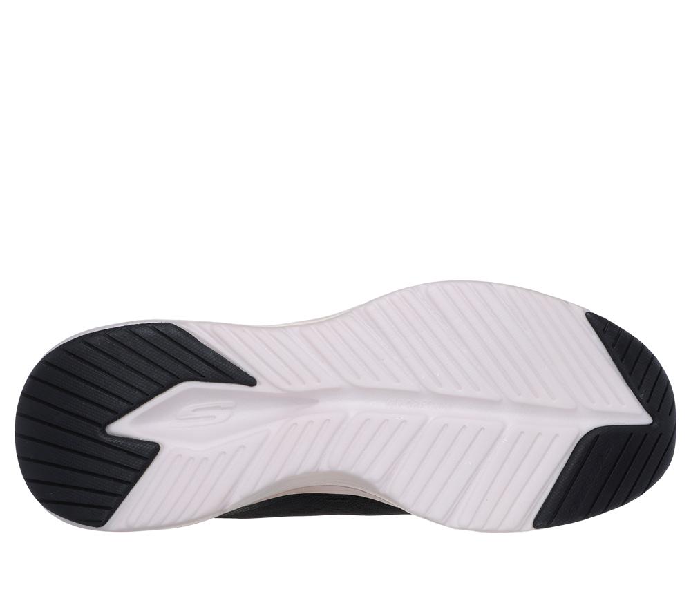 Women Skechers Vapor Foam - Midnight Glimmer Lace Up Shoes Black / Rose Gold  USA |  3987-UKRGB