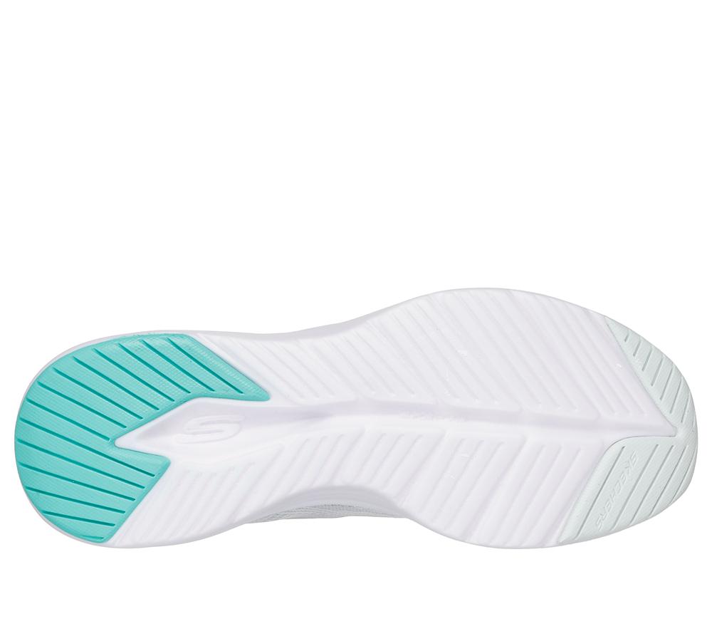 Women Skechers Vapor Foam - Smooth Ride Lace Up Shoes White / Black  USA |  1709-UZJML