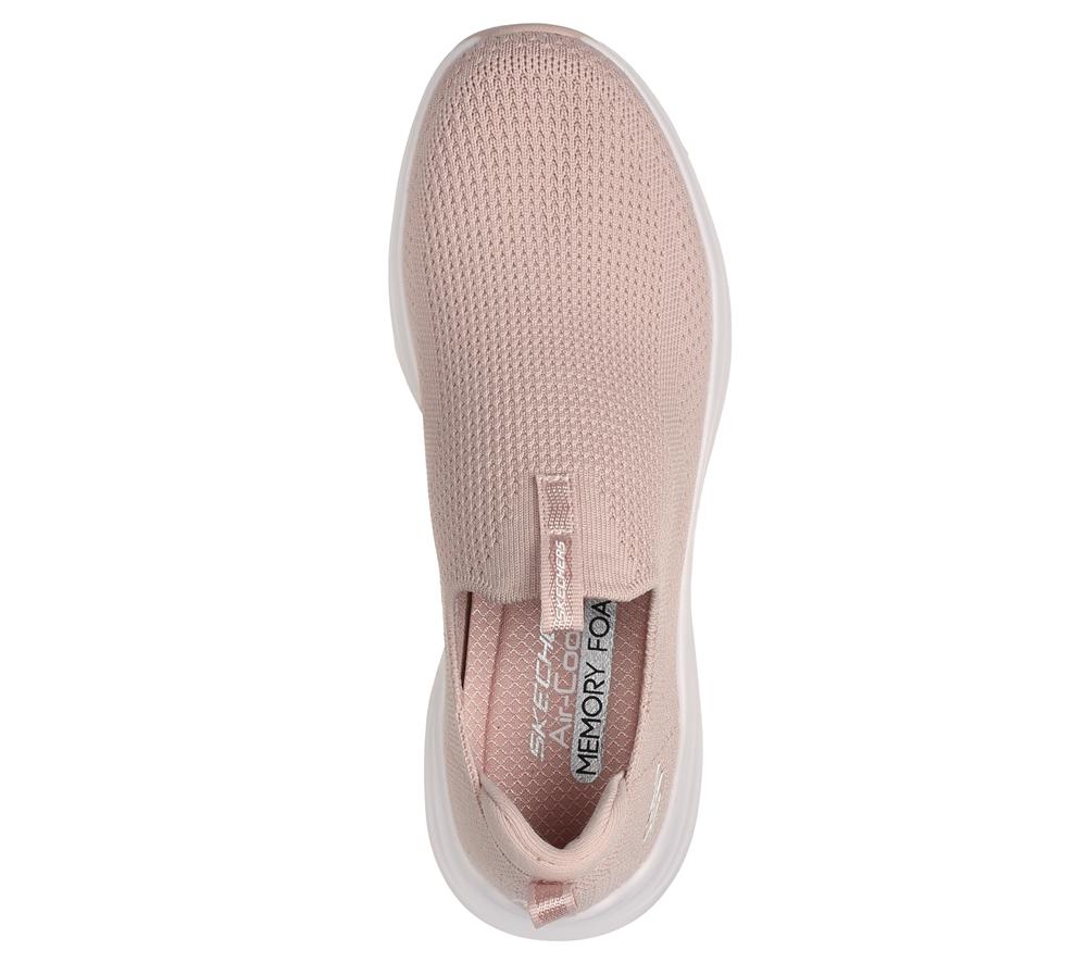 Women Skechers Vapor Foam - True Classic Slip On Shoes Rose  USA |  8245-JWMZH