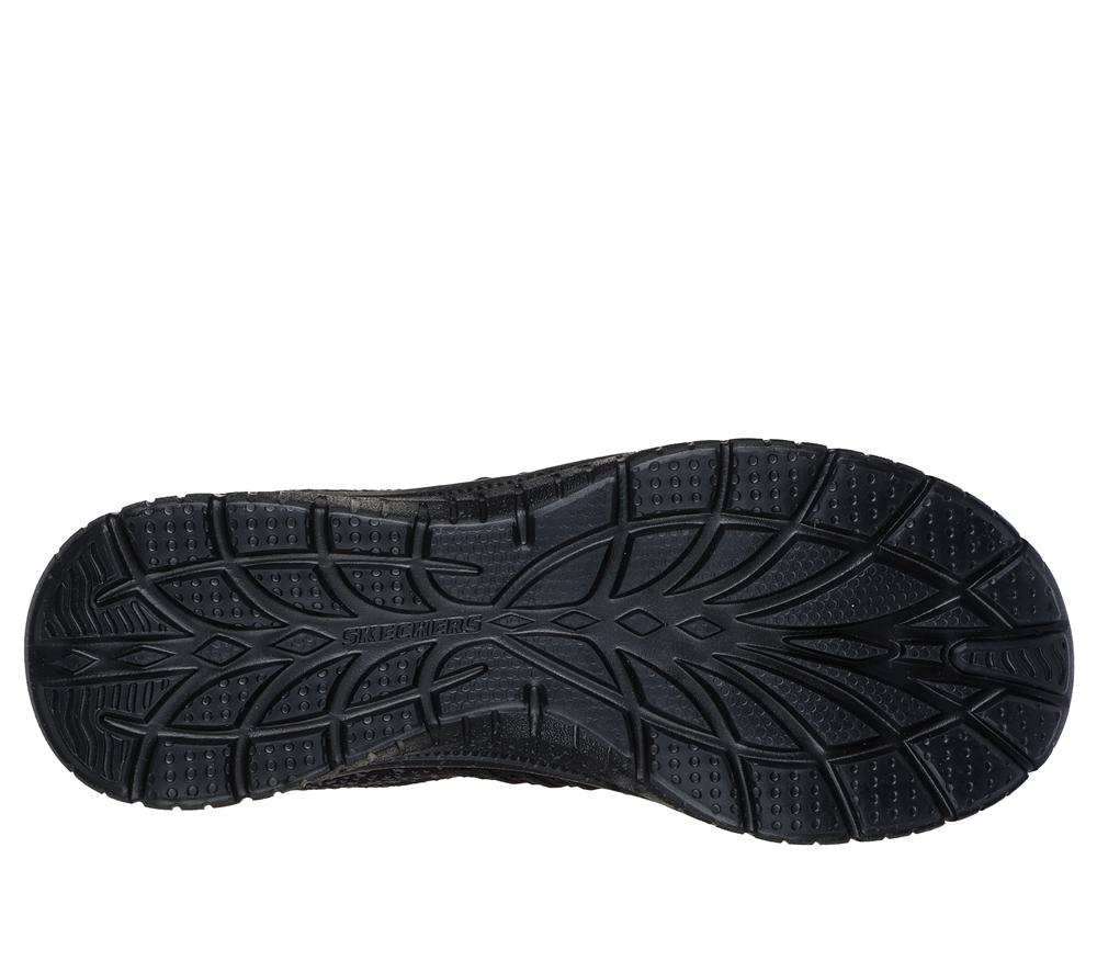 Women Skechers Virtue - Dryspell Sneakers Black / Charcoal  USA |  2780-QJYWX