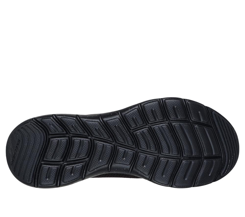 Women Skechers Waterproof: Flex Appeal 5.0 - Fresh Trek Lace Up Shoes Black  USA |  4139-LCGUQ