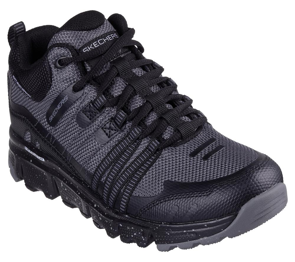 Women Skechers Waterproof: Summits AT - Wynnwood Boots Charcoal / Black  USA |  4093-RLEOZ