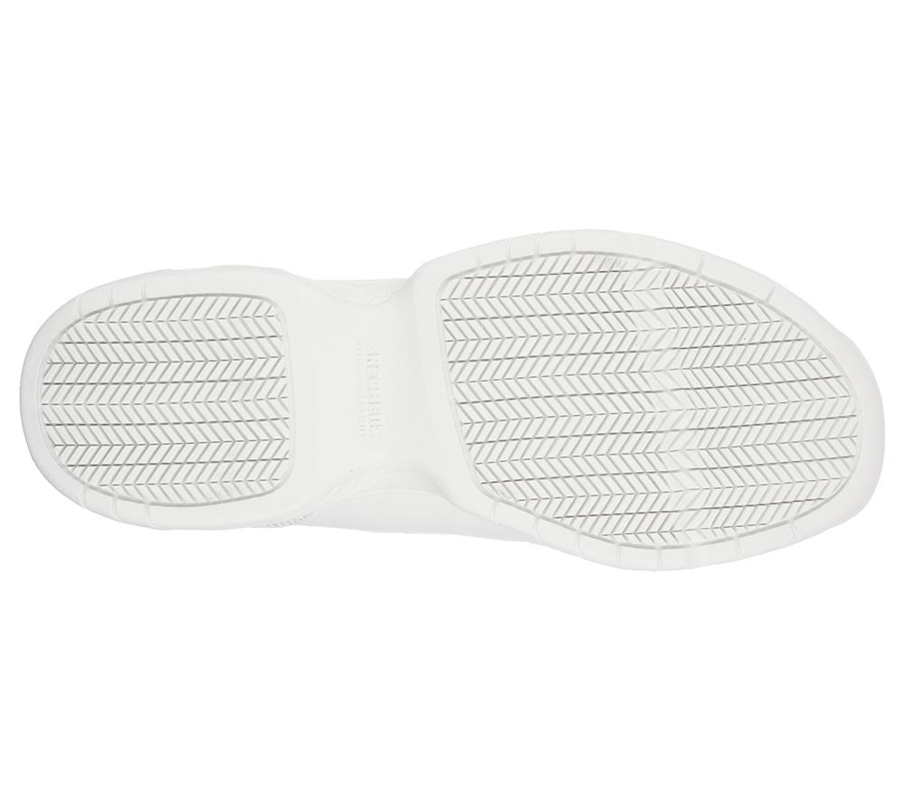 Women Skechers Work Relaxed Fit: Dighton - Bricelyn SR Work Shoes White  USA |  3451-YXKGF