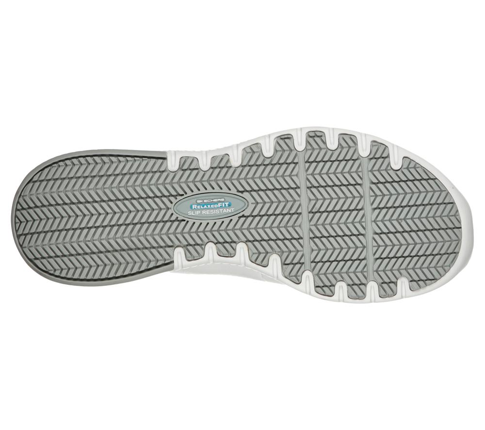 Women Skechers Work Relaxed Fit: Marsing - Gmina SR Work Shoes White  USA |  3642-GJEUC