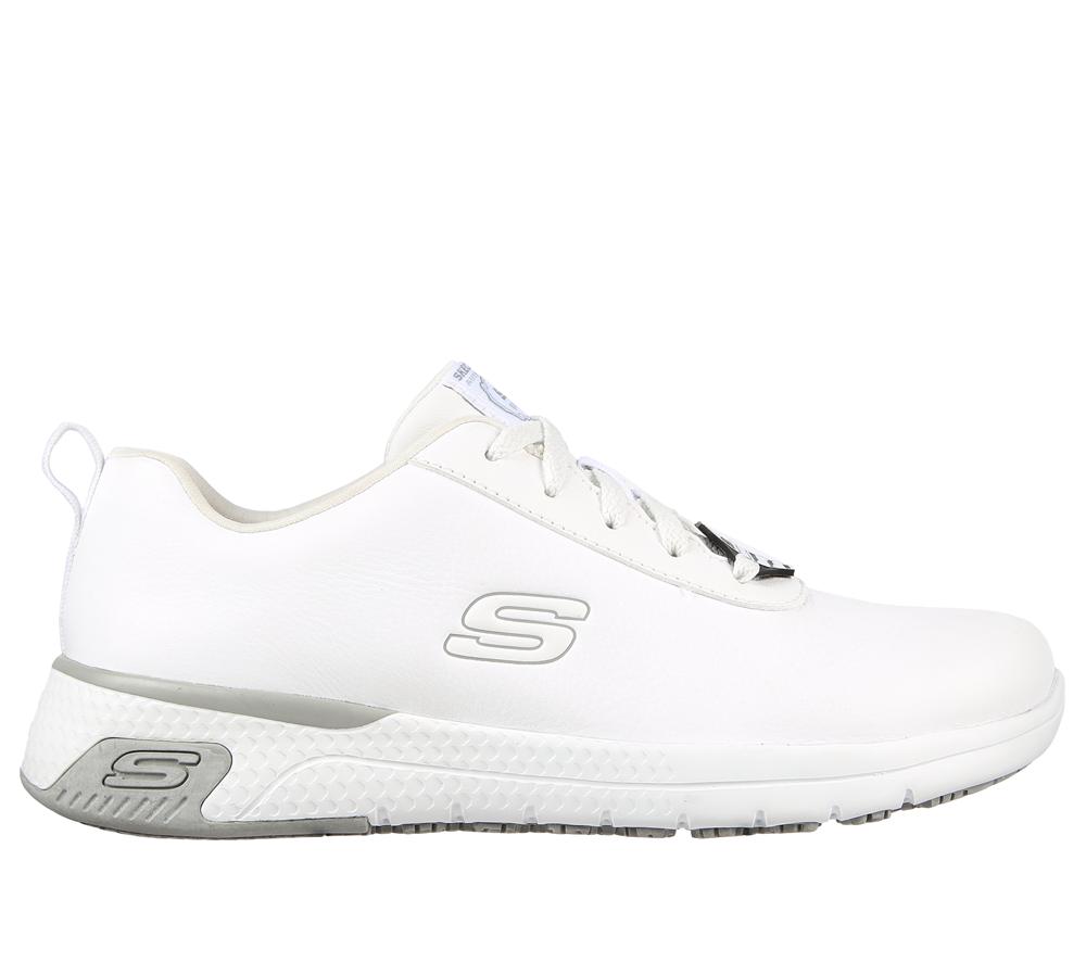 Women Skechers Work Relaxed Fit: Marsing - Gmina SR Work Shoes White  USA |  3642-GJEUC