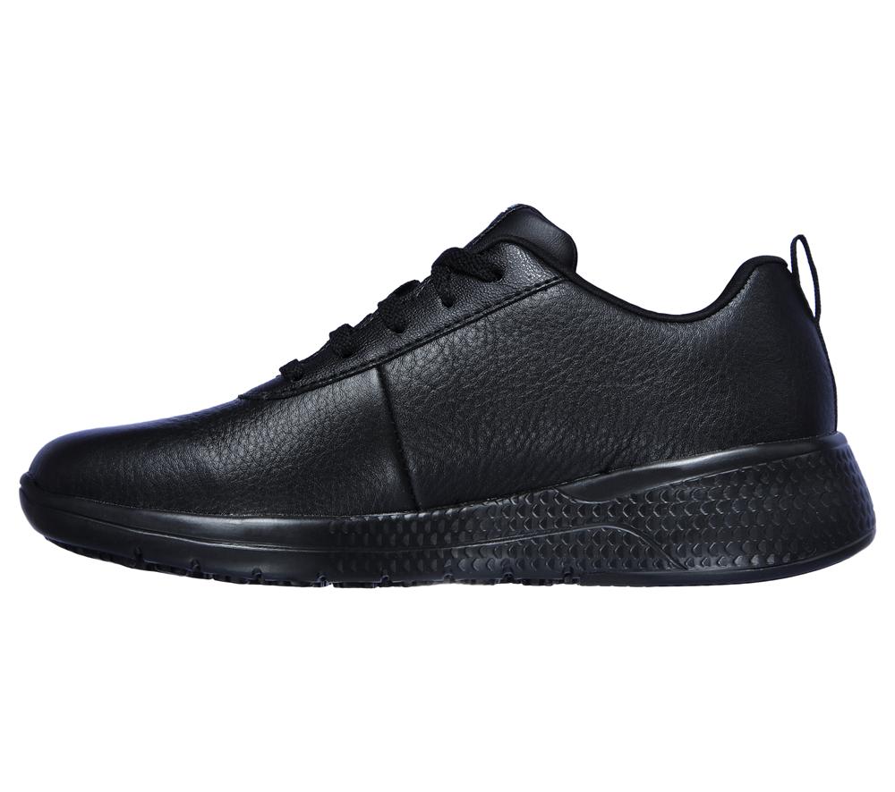 Women Skechers Work Relaxed Fit: Marsing - Gmina SR Work Shoes Black  USA |  4793-KISWJ