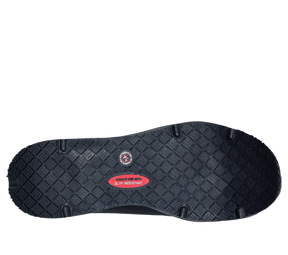 Women Skechers Work: Uno SR Sneakers Black  USA |  1296-KOATG