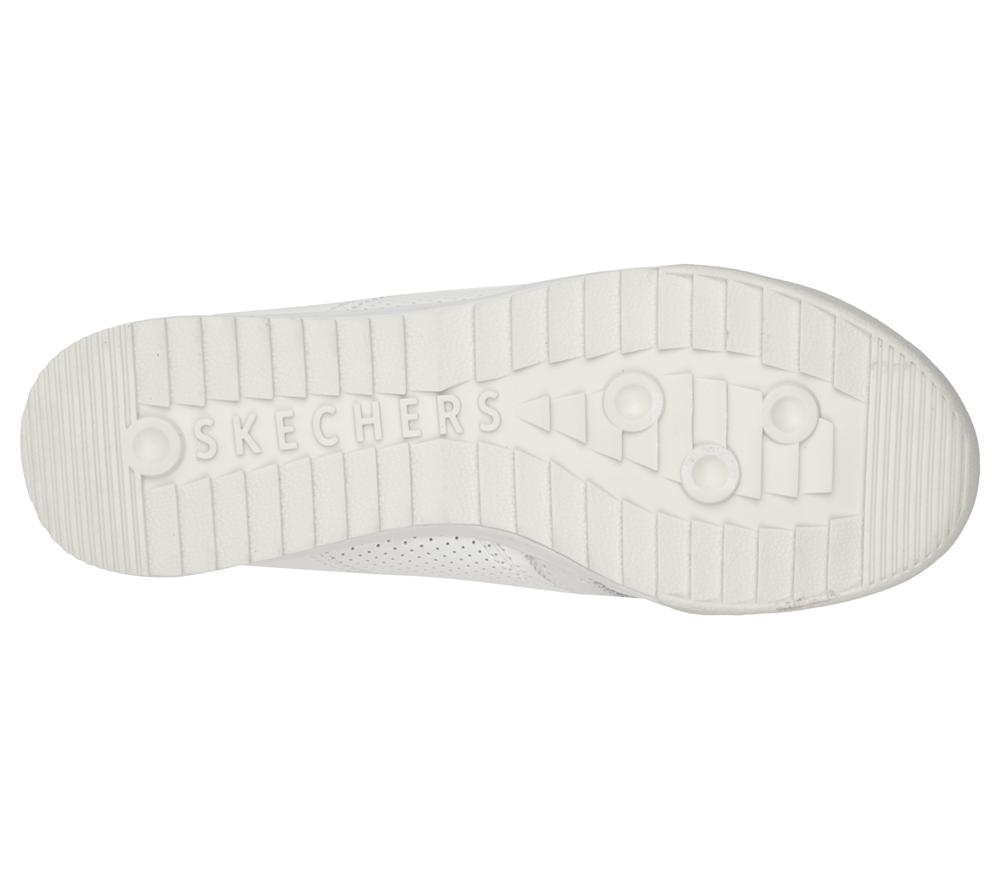 Women Skechers Zinger 2.0 - Fresh Lace Up Shoes White  USA |  9786-DOHPT