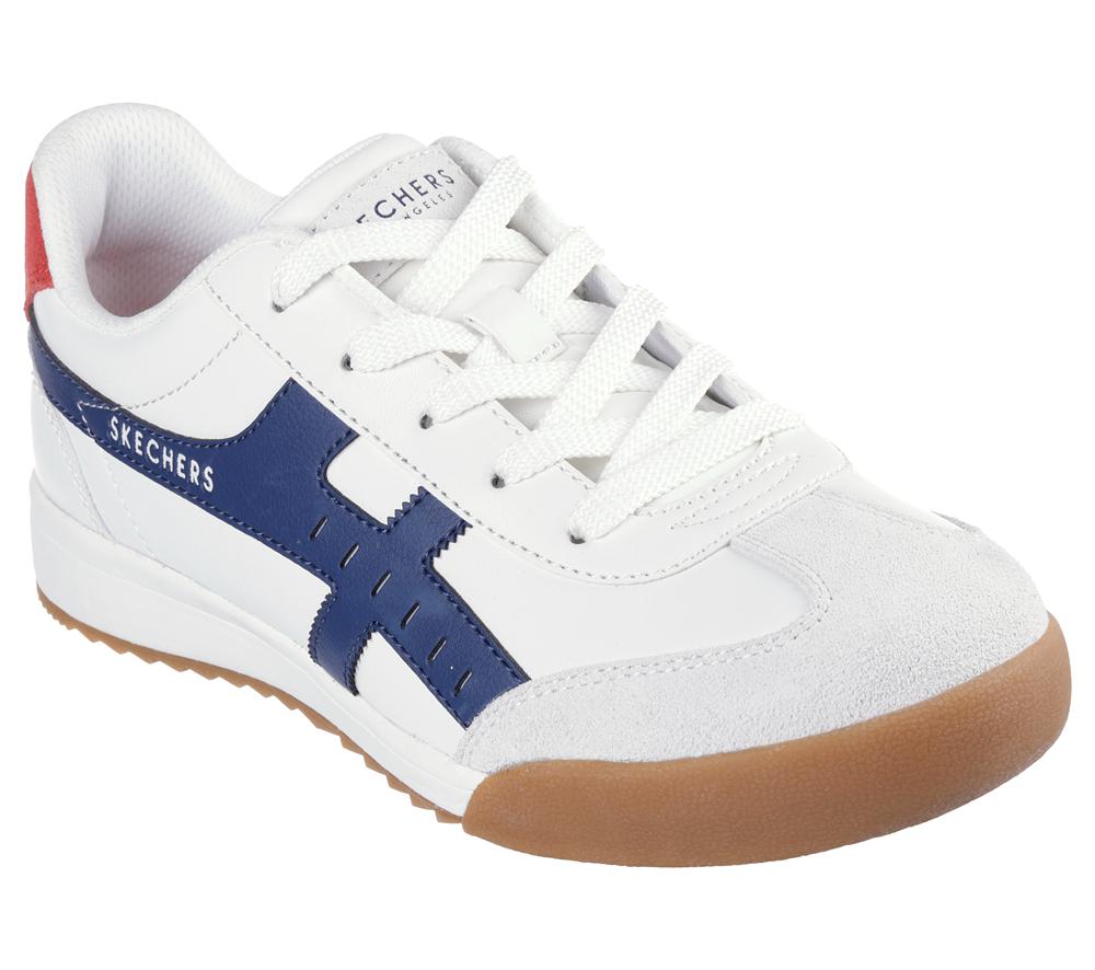 Women Skechers Zinger 2.0 - La Bella Sneakers White / Navy  USA |  0315-YRGBC