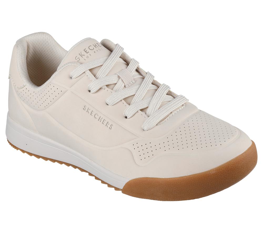 Women Skechers Zinger 2.0 - The Arwen Lace Up Shoes Off White  USA |  9524-RYQEO