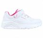 White / Hot Pink
